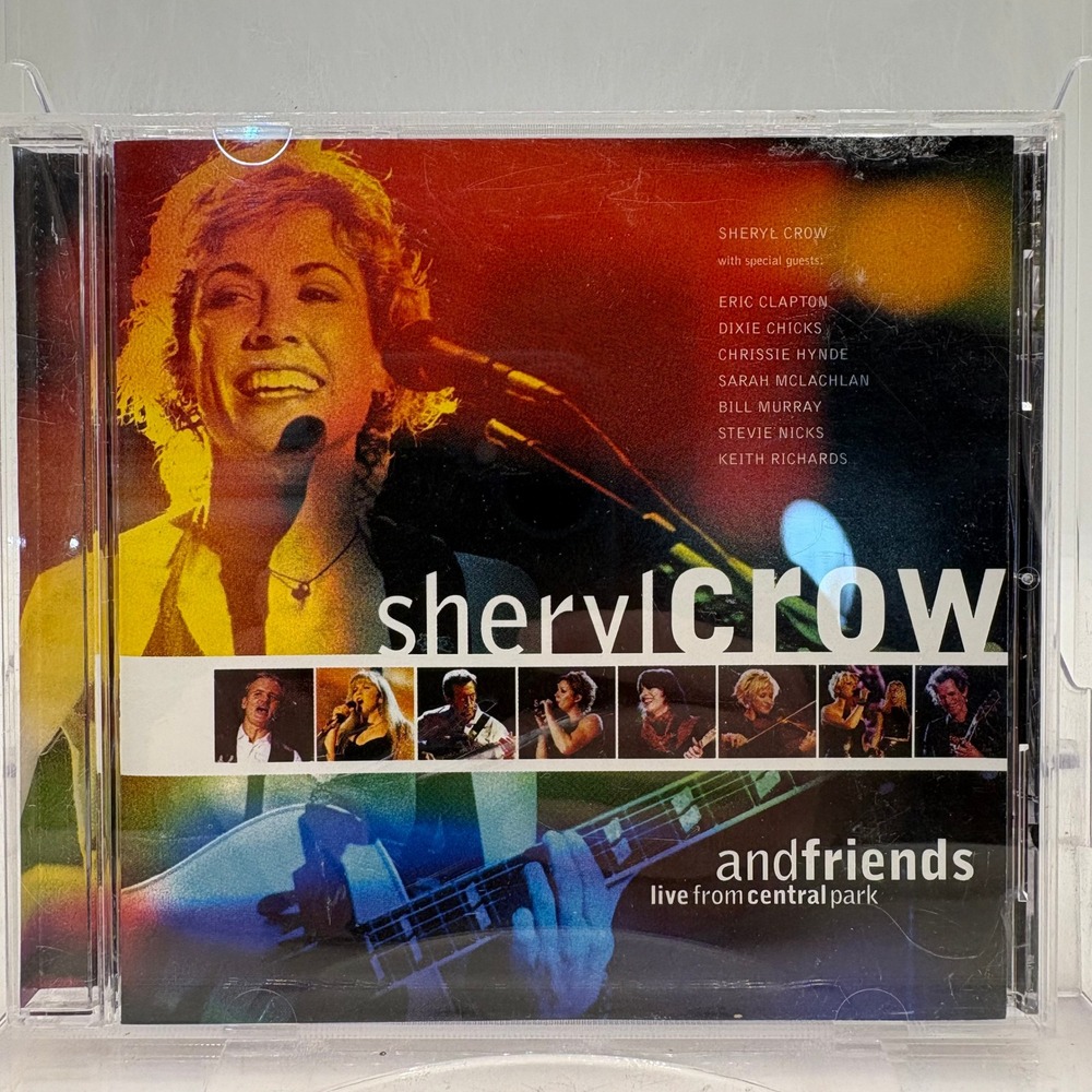 Sheryl Crow‎ and Friends Live From Central Park CD 1999 0694905742 Eric Clapton